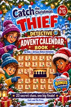 Front cover of Catch the Christmas Thief!: Advent Calendar Book for Kids